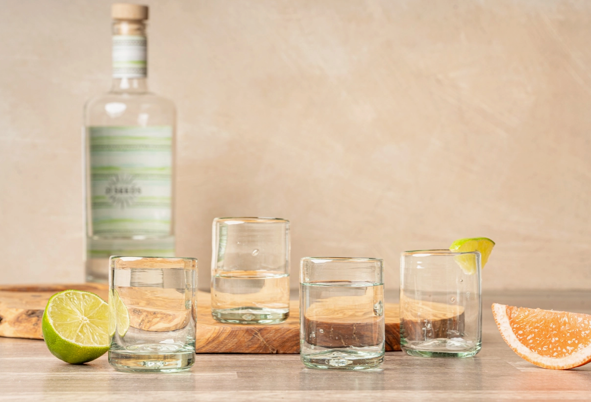 Handblown Shooter Glasses (4pk)