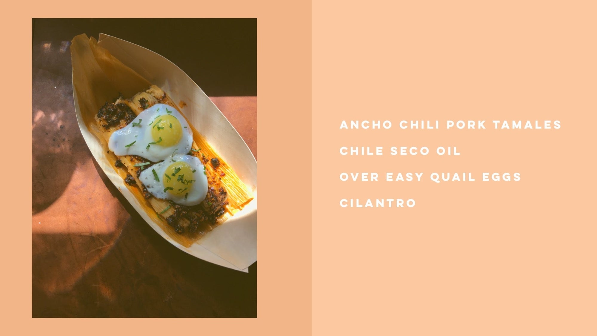 Pork & Eggs - The Tamale Company