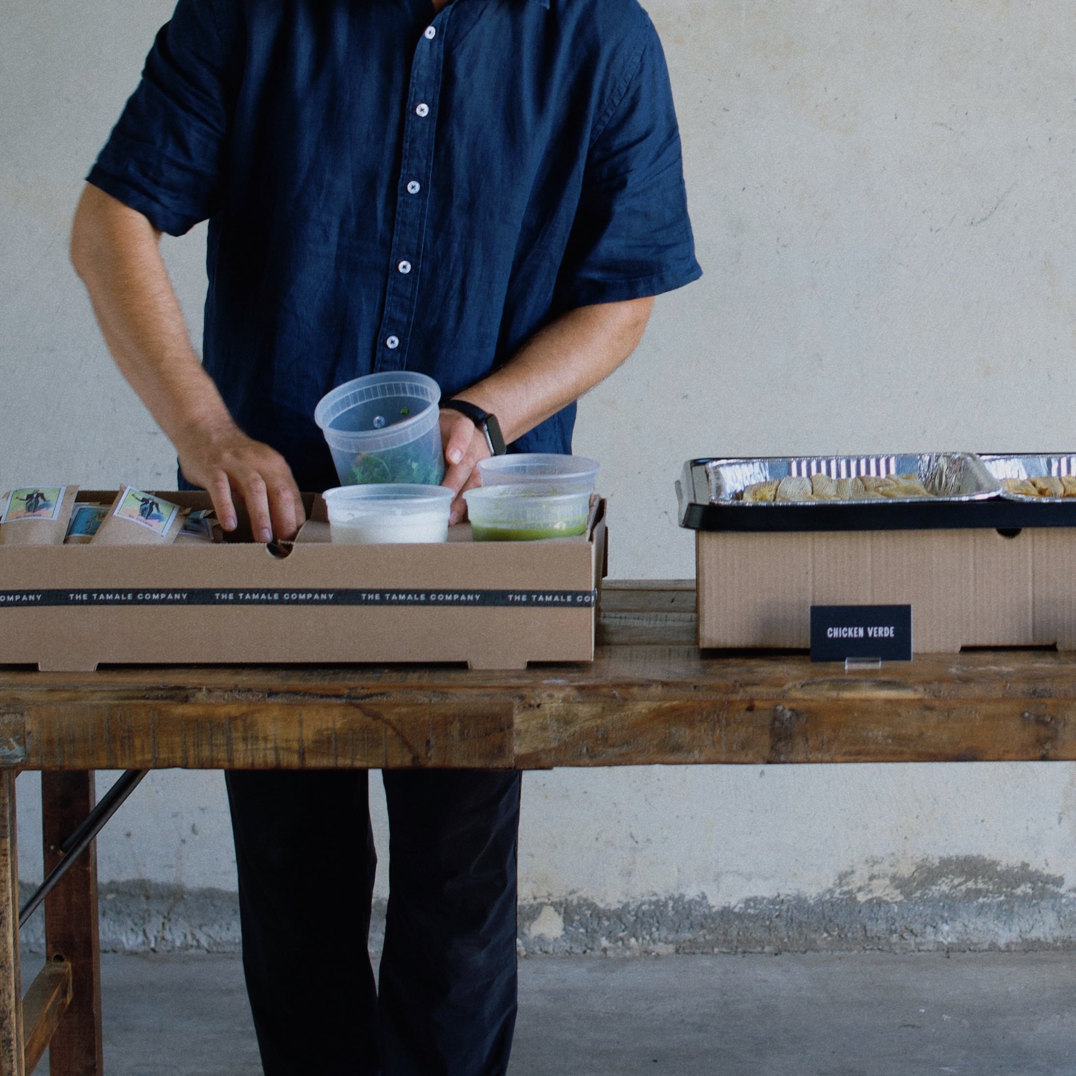 Drop Off Tamale Catering Dallas
