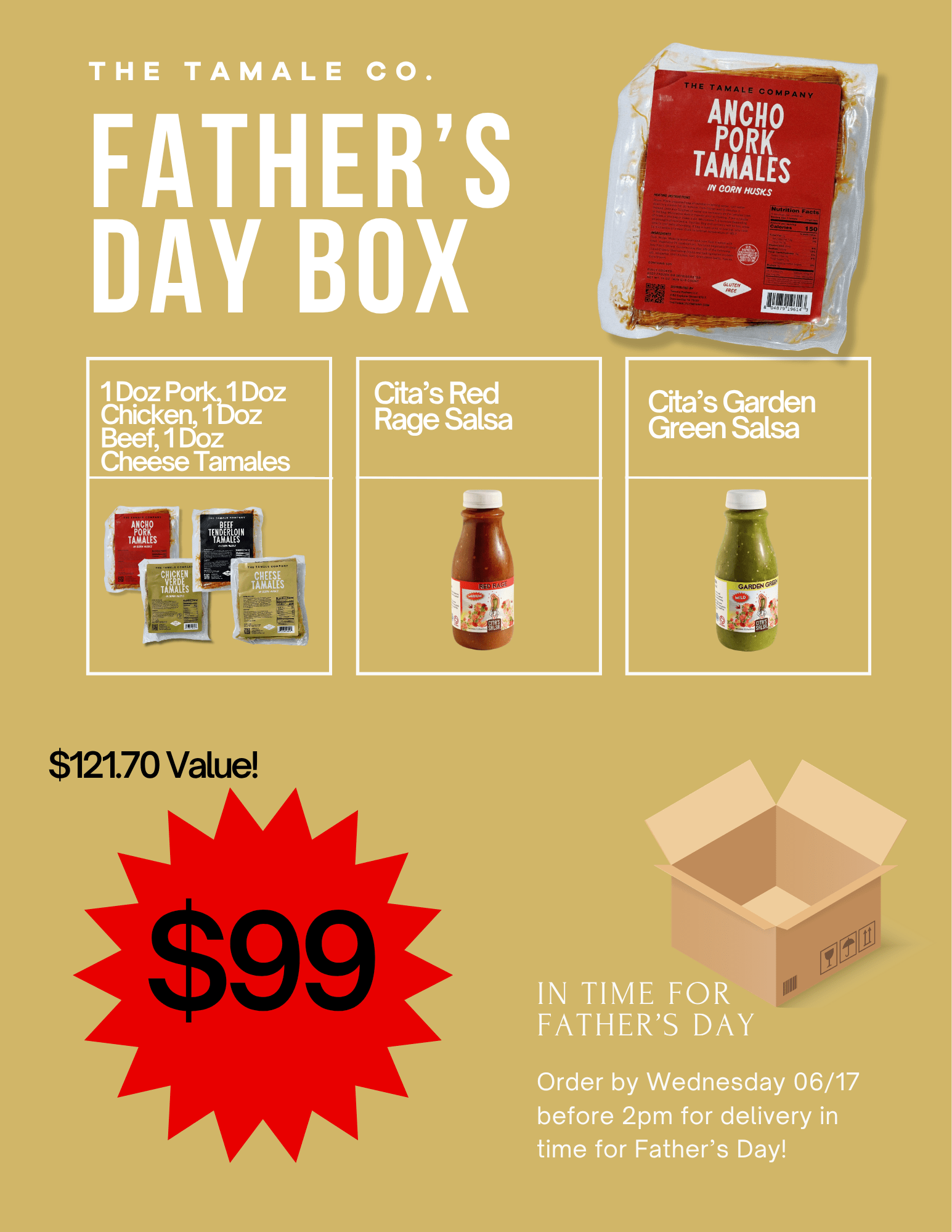 Father's Day Box - The Tamale Company