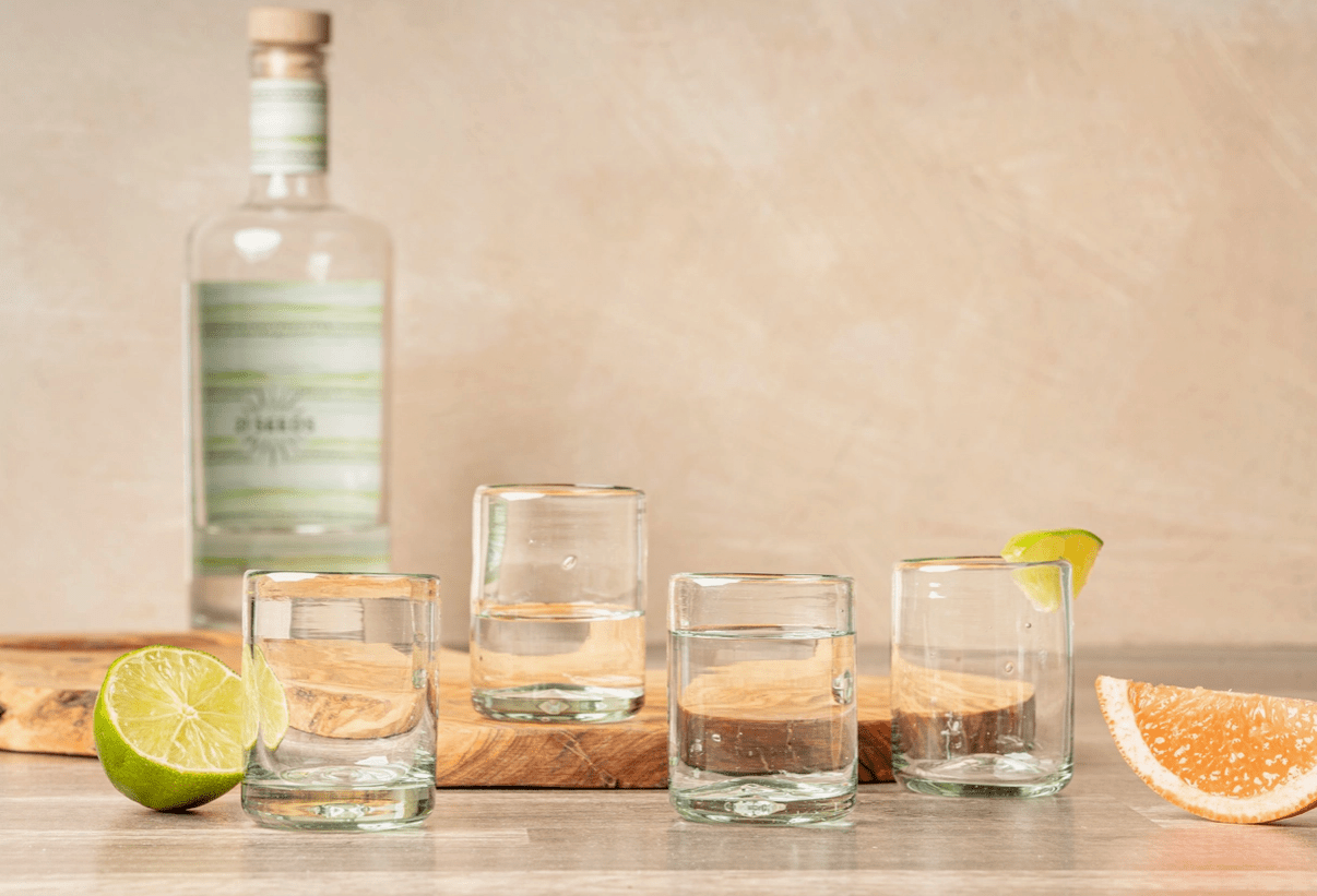 Handblown Shooter Glasses (4pk) - The Tamale Company