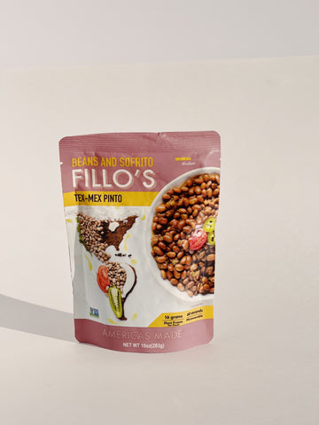 Fillo's Beans and Sofrito Tex Mex Pinto Beans - The Tamale Company