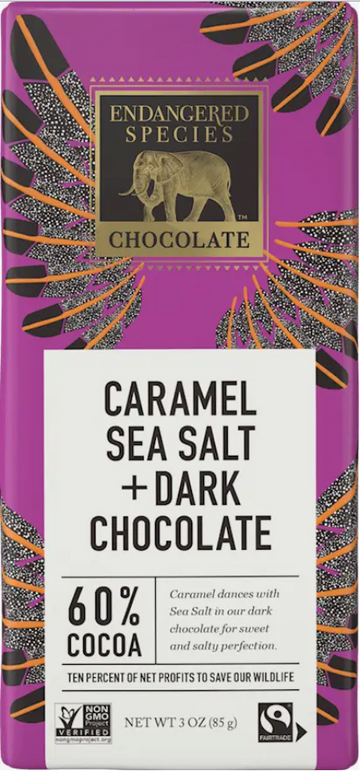 Dark Chocolate Bar - Caramel, Sea Salt - The Tamale Company